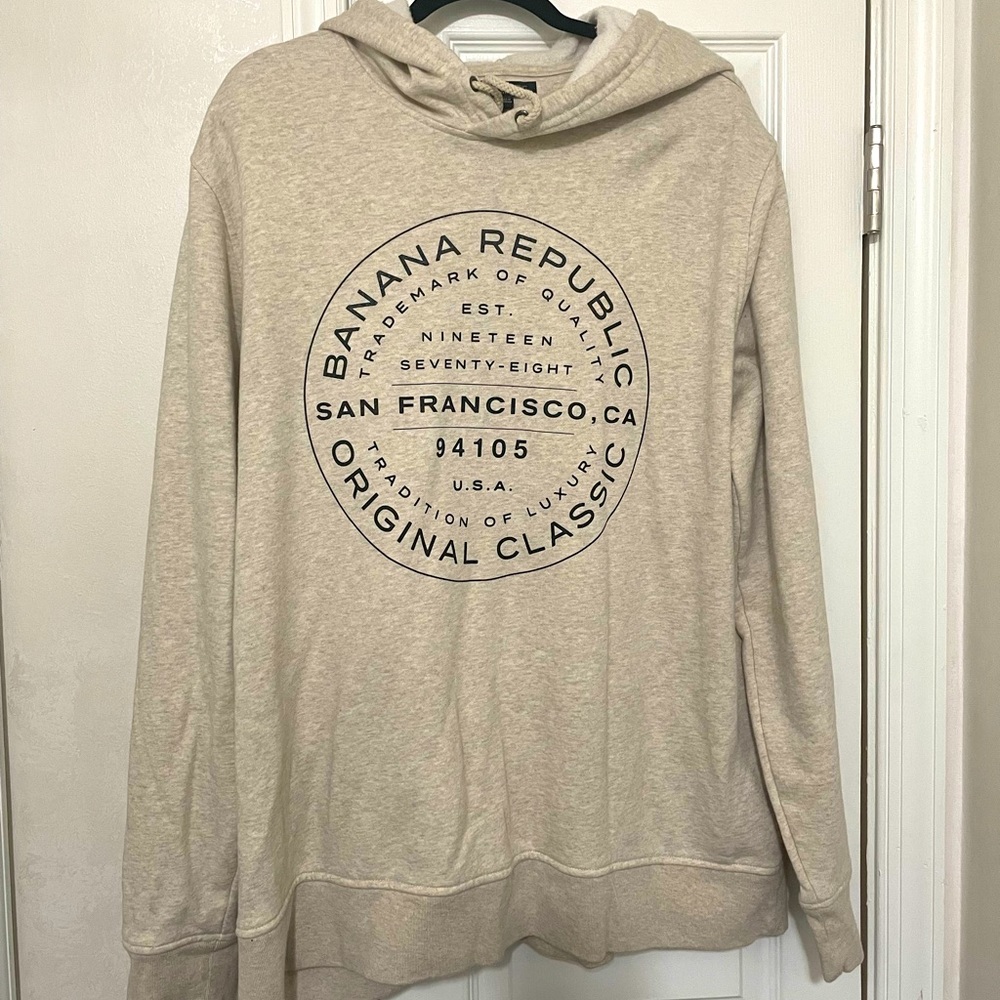 Banana Republic Traditional Stamp Hoodie XXL